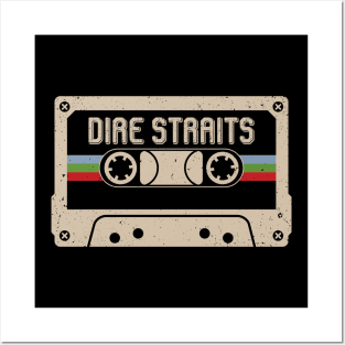 Personalized Dire Name Birthday Vintage Cassette Tape Posters and Art